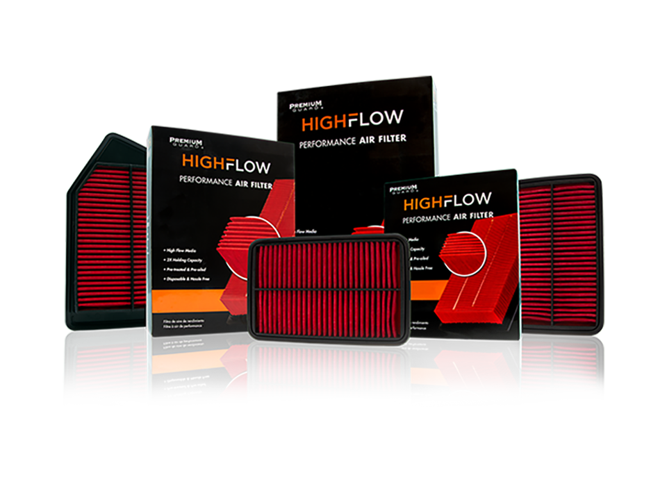 Highflow Engine Air Filters collage