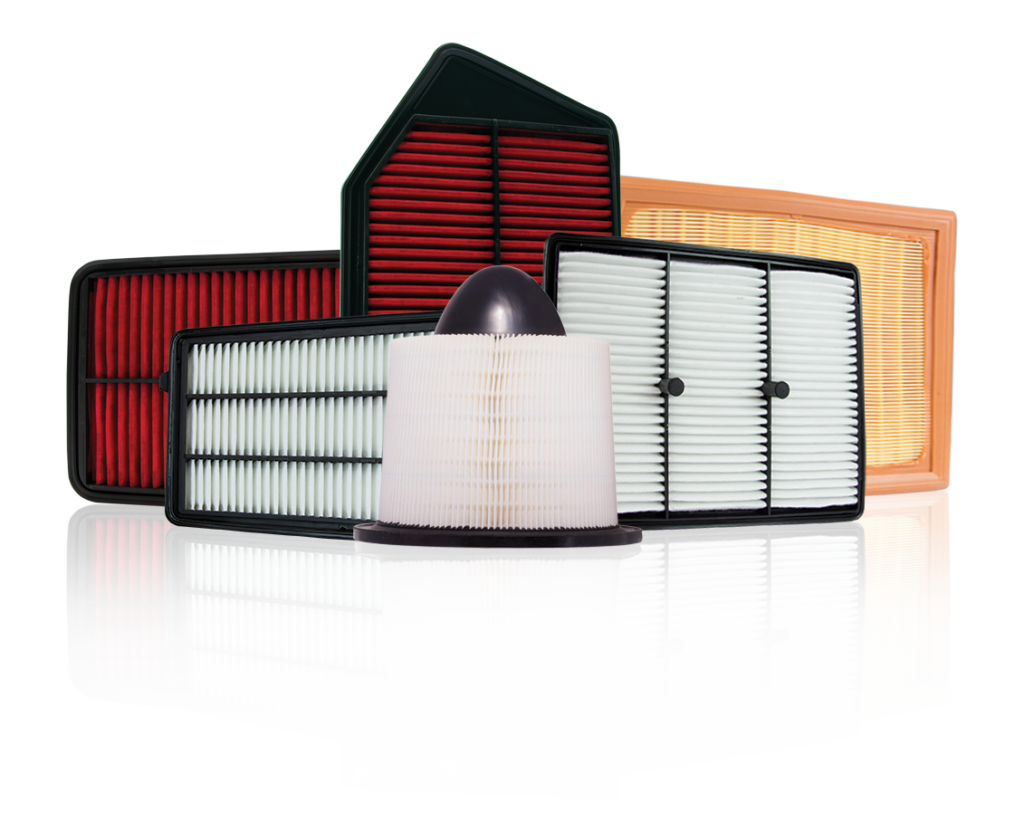 premium guard air filters collage